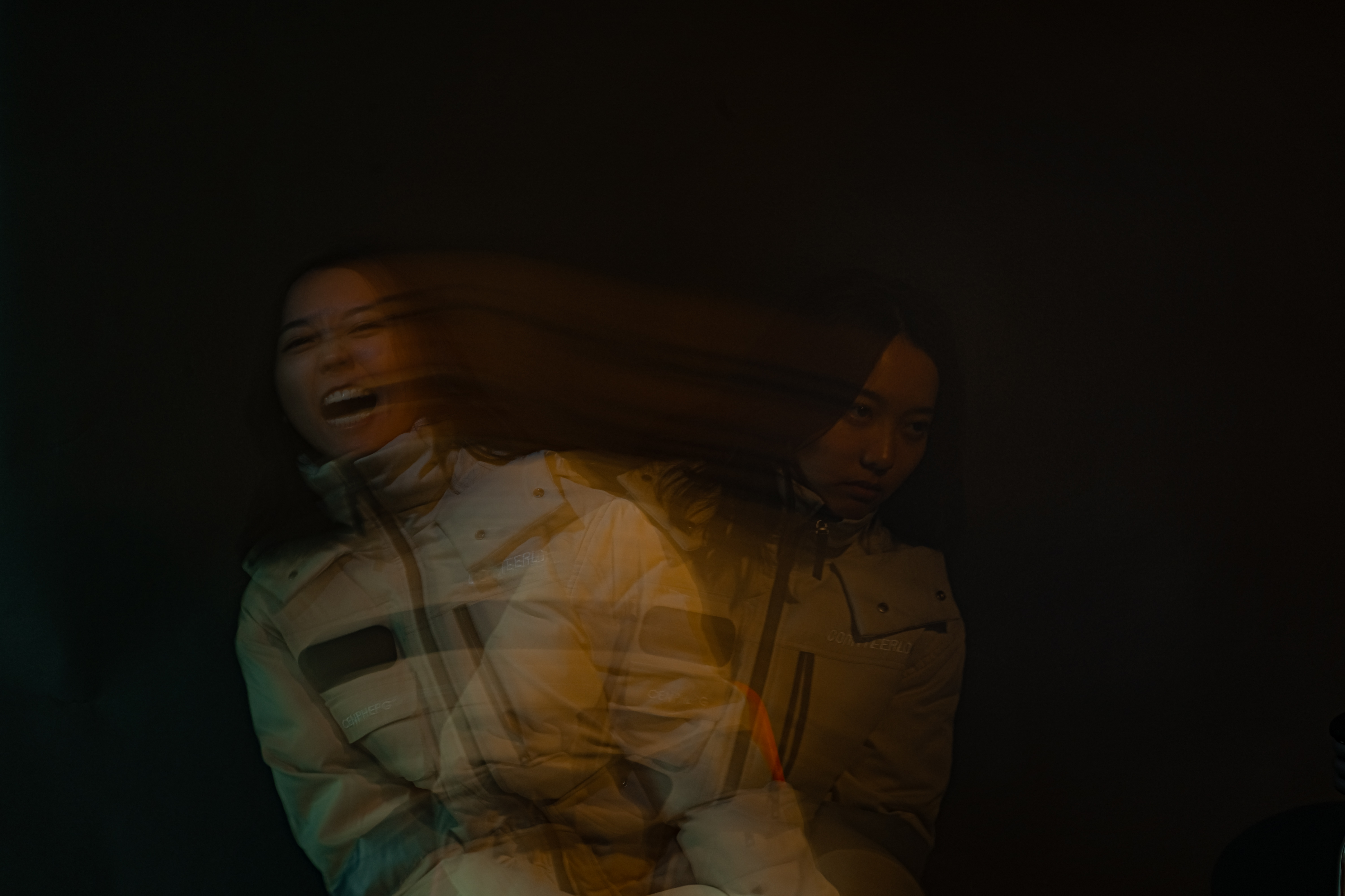 Experimental fine art portrait